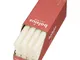 Bolsius Candele da Tavola Shine 16 pcs 27 cm Perla