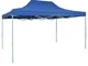 vidaXL Tenda Pieghevole Pop-Up 3x4,5 m Blu