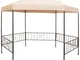 vidaXL Gazebo Padiglione Tenda da Giardino 323x265 cm