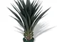 vidaXL Yucca Pianta Artificiale con Vaso 85 cm Verde