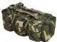 vidaXL Borsone da Viaggio Stile Militare 3 in 1 90 L Mimetico