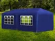 vidaXL Tenda per Feste 3x6 m Blu