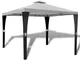 vidaXL Gazebo con Tetto 3 x 3 m Crema Bianco