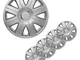 ProPlus Copricerchi Cosmos Argento 14" 4 pz