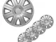 ProPlus Copricerchi Cosmos Argento 16" 4 pz
