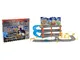 Tender Toys Set Gioco Garage 4 Auto Giocattolo 62x31x33cm Grigio e Blu