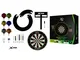 XQmax Darts Set di Freccette 90 pz per Torneo 23 g Nero