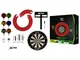 XQmax Darts Set di Freccette 90 pz per Torneo 23 g Rosso