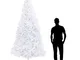 vidaXL Albero di Natale Artificiale 300 cm Bianco