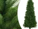 vidaXL Albero di Natale Artificiale con Aghi Realistici 240 cm Verde