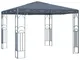 vidaXL Gazebo 300x300 cm Antracite