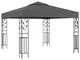 vidaXL Gazebo 3x3 m Antracite