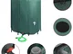 vidaXL Serbatoio per Acqua Piovana Pieghevole con Rubinetto 1000 L
