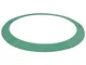 vidaXL Tampone di Sicurezza PE Verde per Trampolino Rotondo di 3,96 m