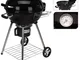 ProGarden Barbecue a Griglia con Bollitore 68 x 57 x 99 cm