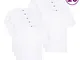 Fruit of the Loom Magliette Originali 10 pz Bianche 3XL in Cotone