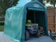 vidaXL Tenda Garage in PVC 2,4x2,4 m Verde