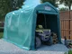 vidaXL Tenda Garage in PVC 2,4x3,6 m Verde