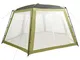 vidaXL Tenda per Piscina in Tessuto 660x580x250 cm Verde