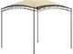 vidaXL Gazebo 3x3x2,65 m Crema 180 g/m²