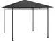 vidaXL Gazebo 3x3x2,7 m Antracite 180 g/m²