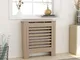 vidaXL Copertura per Radiatore in MDF 78 cm