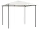 vidaXL Gazebo 3x3x2,6 m Crema 160 g/m²