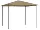 vidaXL Gazebo 3x3x2,6 m Grigio Talpa 160 g/m²