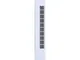 vidaXL Ventilatore a Torre con Telecomando e Timer Φ24x80 cm White