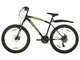 vidaXL Mountain Bike 21 Speed 26" Ruote 46 cm Nero