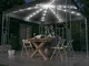 vidaXL Gazebo con Stringa di Luci LED 300x300 cm Antracite