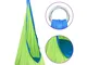 vidaXL Amaca per Bambini Altalena Sospesa Verde 80 kg