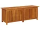 vidaXL Baule da Giardino 150x50x58 cm in Massello di Acacia