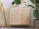 vidaXL Ante a Lamelle 2 pz in Legno Massello di Pino 69x39,4 cm