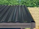 vidaXL Pannelli Tetto 12 pz Acciaio Verniciato Polvere Antracite 80x36