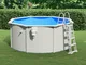 vidaXL Piscina con Scaletta 300x120 cm