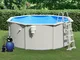 vidaXL Piscina con Pompa Filtro a Sabbia e Scaletta 360x120 cm