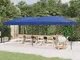 vidaXL Tenda per Feste Pieghevole Blu 3x6 m