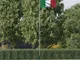 vidaXL Asta e Bandiera Italia 6,23 m Alluminio