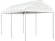 vidaXL Gazebo con Tetto Bianco 4,46x2,28x2,69 m in Polietilene