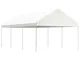 vidaXL Gazebo con Tetto Bianco 6,69x4,08x3,22 m in Polietilene