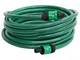 vidaXL Tubo Flessibile per Piscina Verde 10 m in PVC