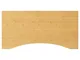 vidaXL Piano Scrivania 110x55x1,5 cm in Bambù