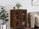 vidaXL Credenza Rovere Marrone 69,5x34x90 cm in Legno Multistrato