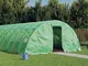 vidaXL Serra con Telaio in Acciaio Verde 60 m² 12x5x2,3 m