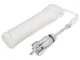 vidaXL Ancora Pieghevole con Corda Argento 1,5 kg in Ferro Malleabile