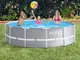 INTEX Set Piscina Prism Frame 366x99 cm