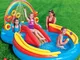 INTEX Piscina Gonfiabile Rainbow Ring Play Center 297x193 x135 cm