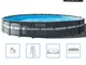 INTEX Set Piscina Rotonda Ultra XTR Frame 732x132 cm 26340GN