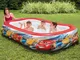 INTEX Piscina Multicolore Cars Swim Center 262x175x56 cm